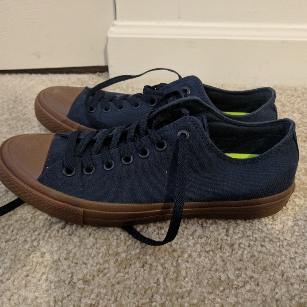 Converse Chuck II Low, Blue Gum